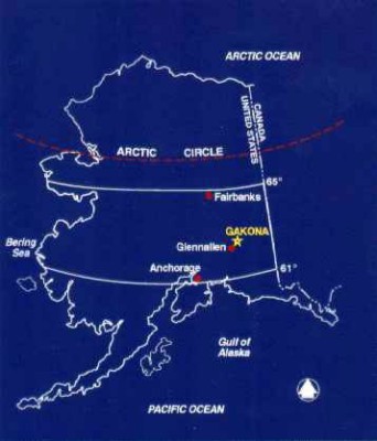 Gakona/Alaska - location of HAARP